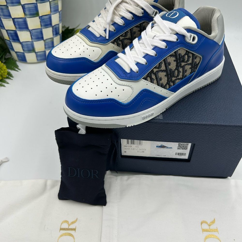 Women’s Dior B 27 low top leather sneakers size 39 made in Italy - Picture 6 of 12
